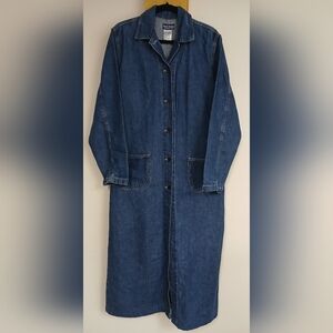 Denim Duster/ Denim Dress